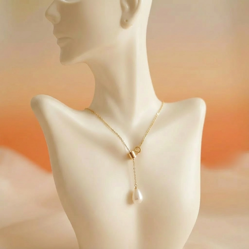 Collar Punto Perla