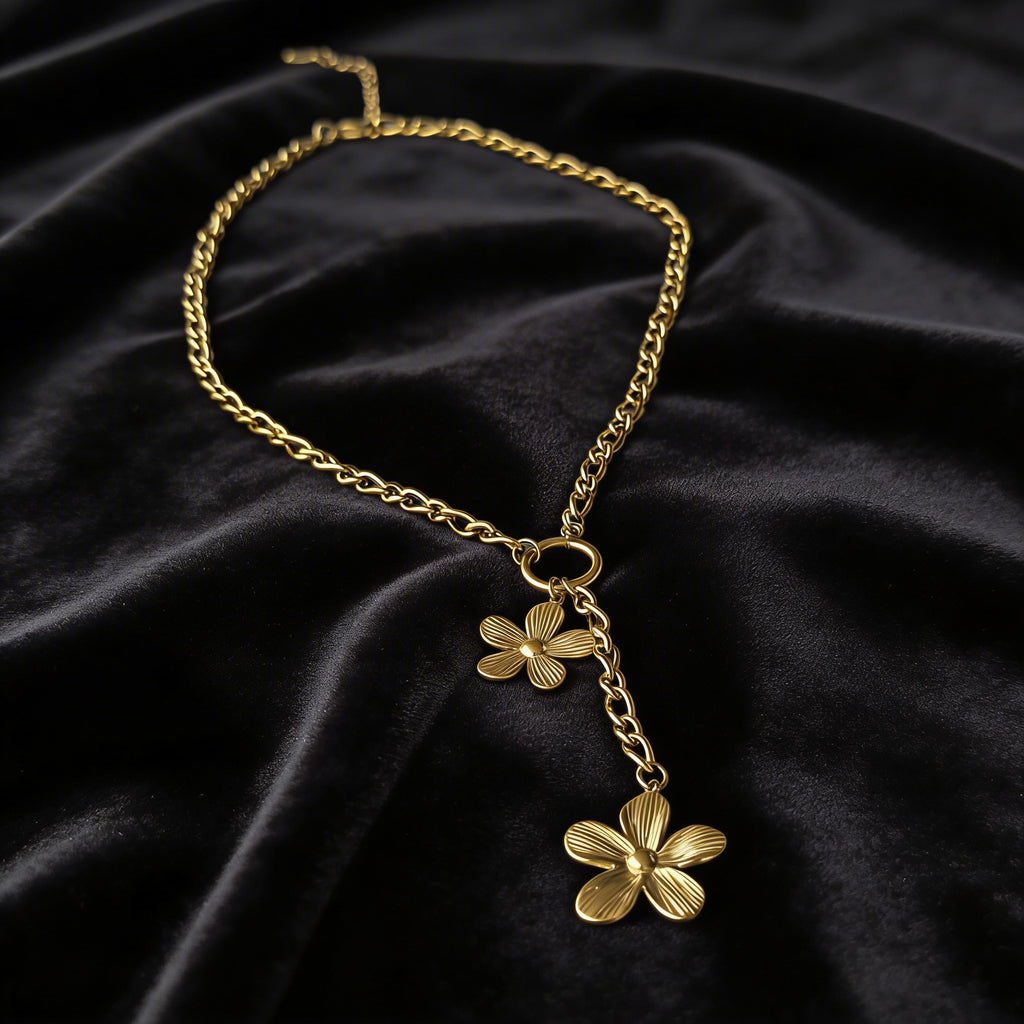 Collar Flora dorada