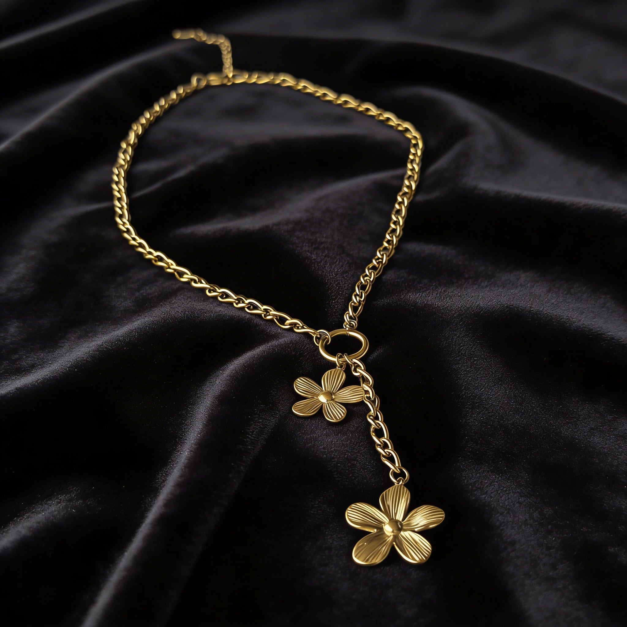 Collar Flora dorada