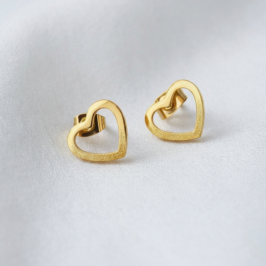 Conjunto Corazón Dorado