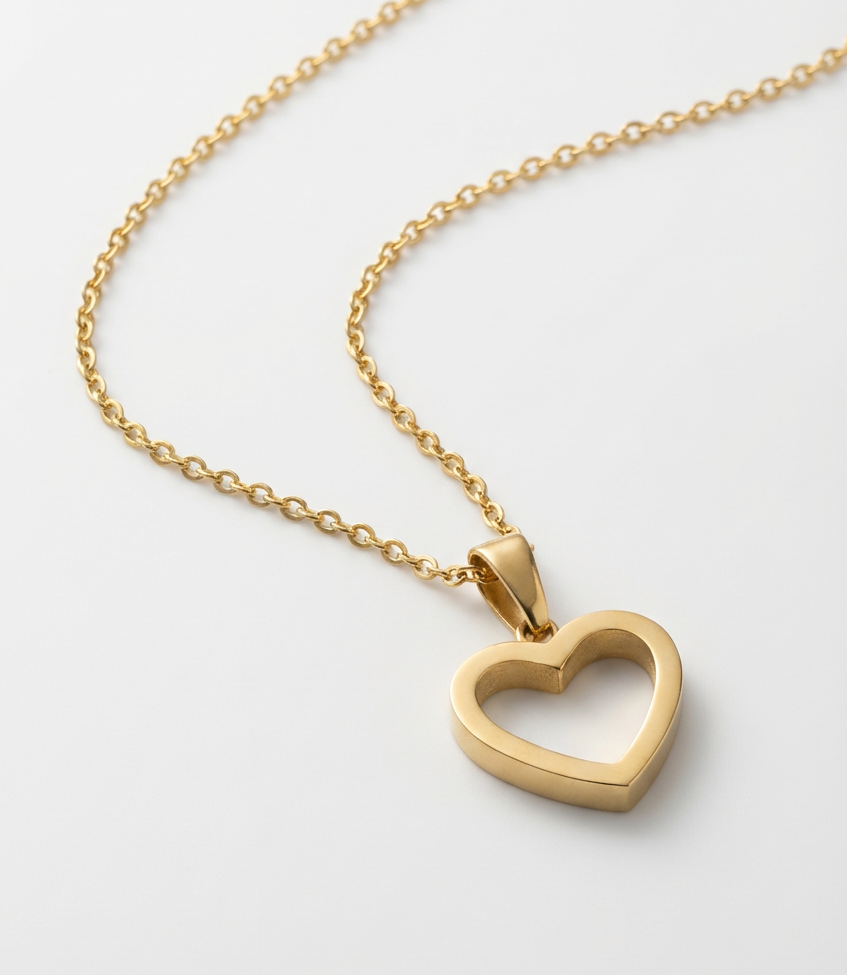 Conjunto Corazón Dorado