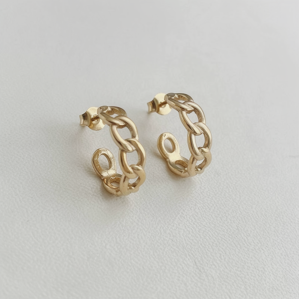 Aros Trenza de Luna