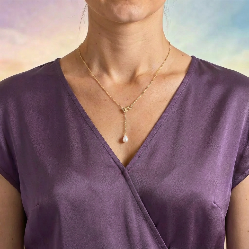 Collar Punto Perla