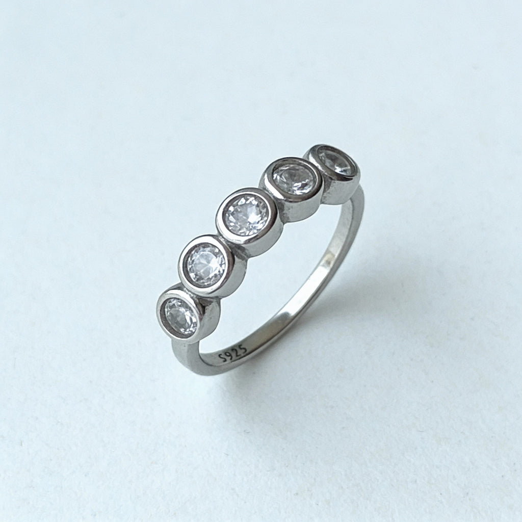 Anillo Luna de Plata