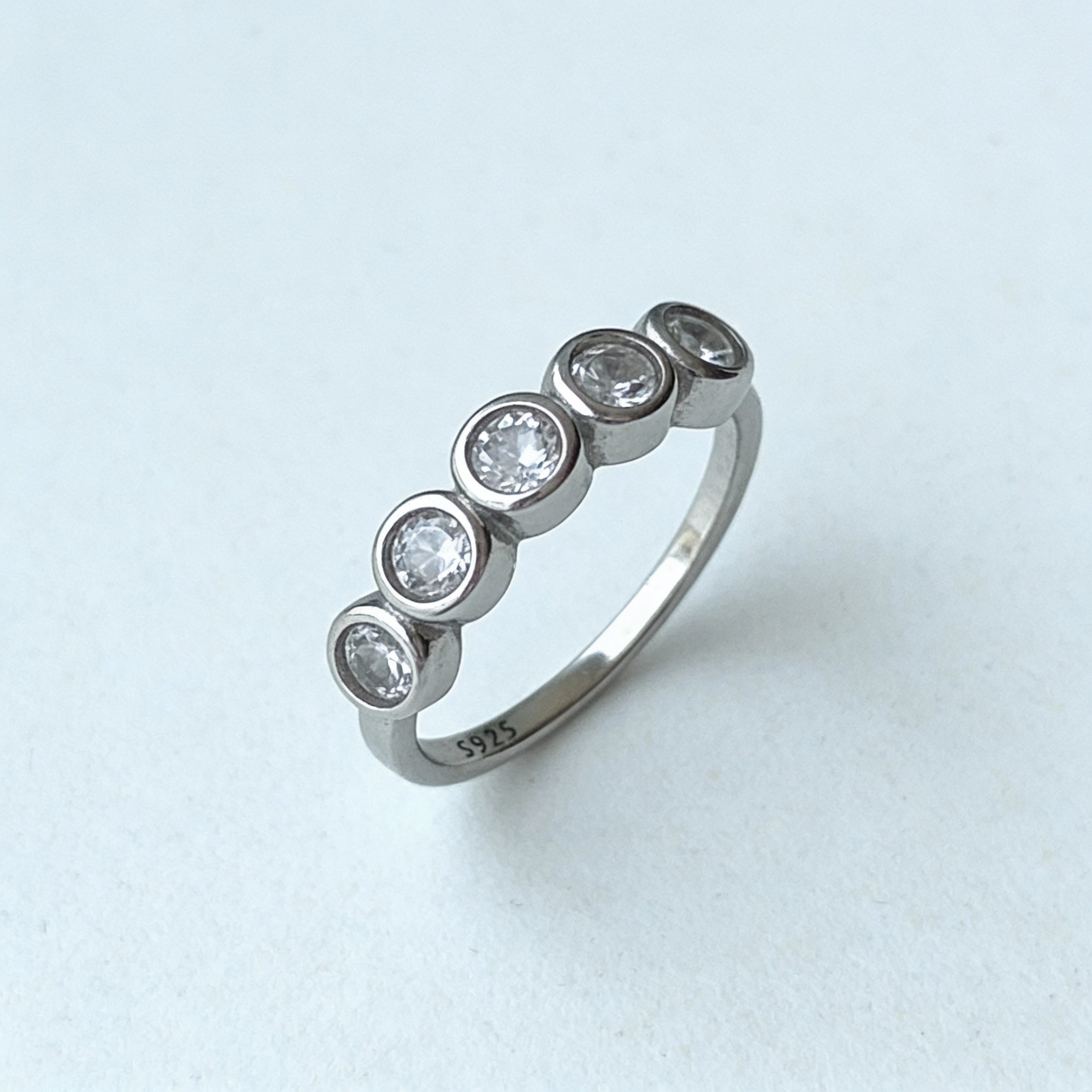 Anillo Luna de Plata