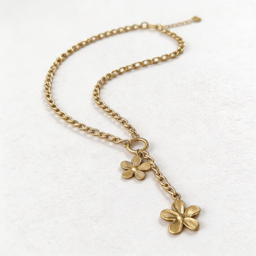 Collar Flora dorada