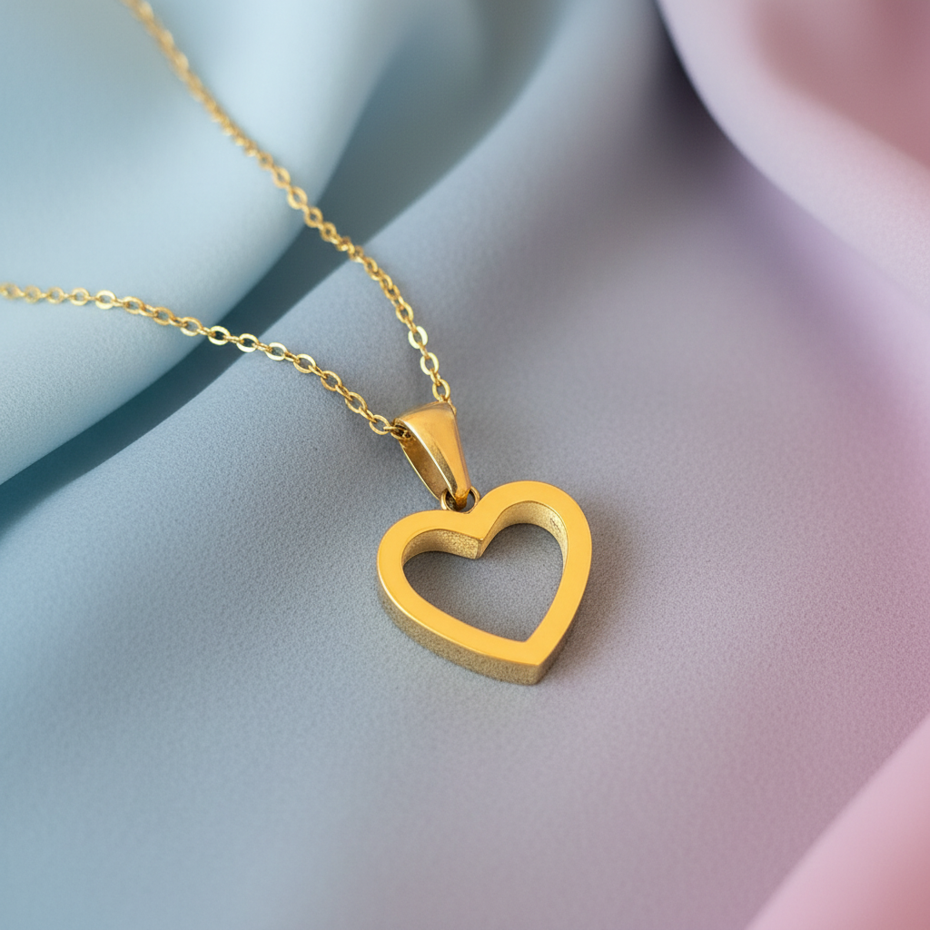Conjunto Corazón Dorado