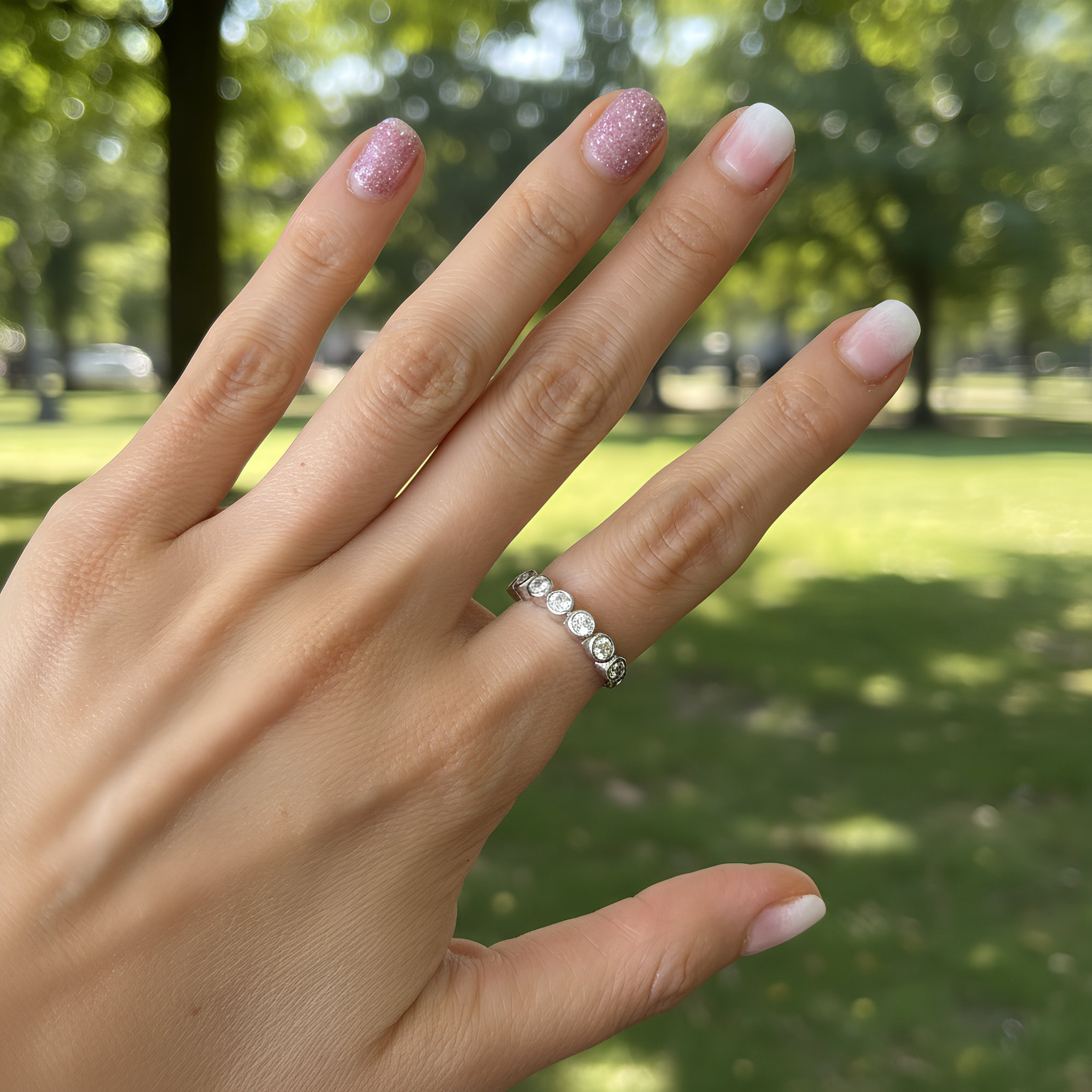 Anillo Luna de Plata