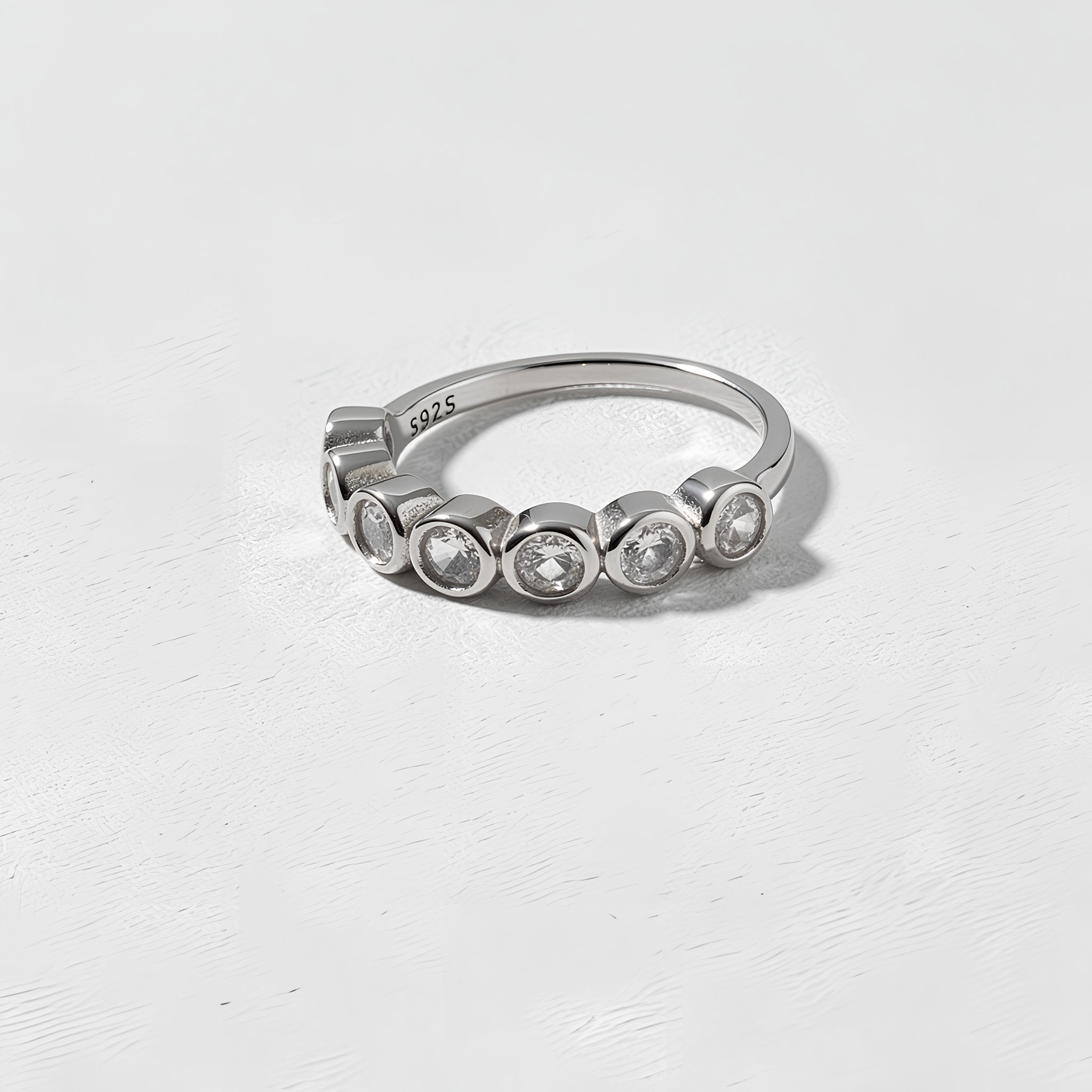 Anillo Luna de Plata